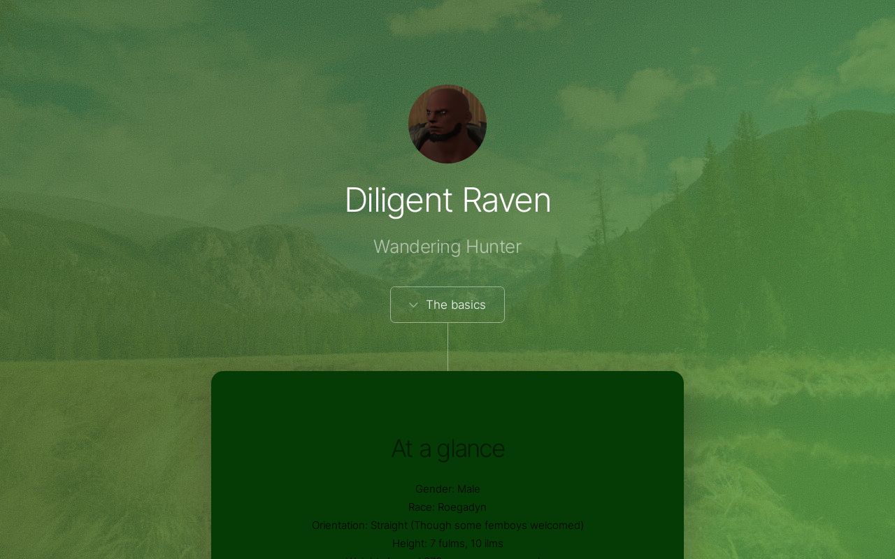 Carrd profile picture for @diligent